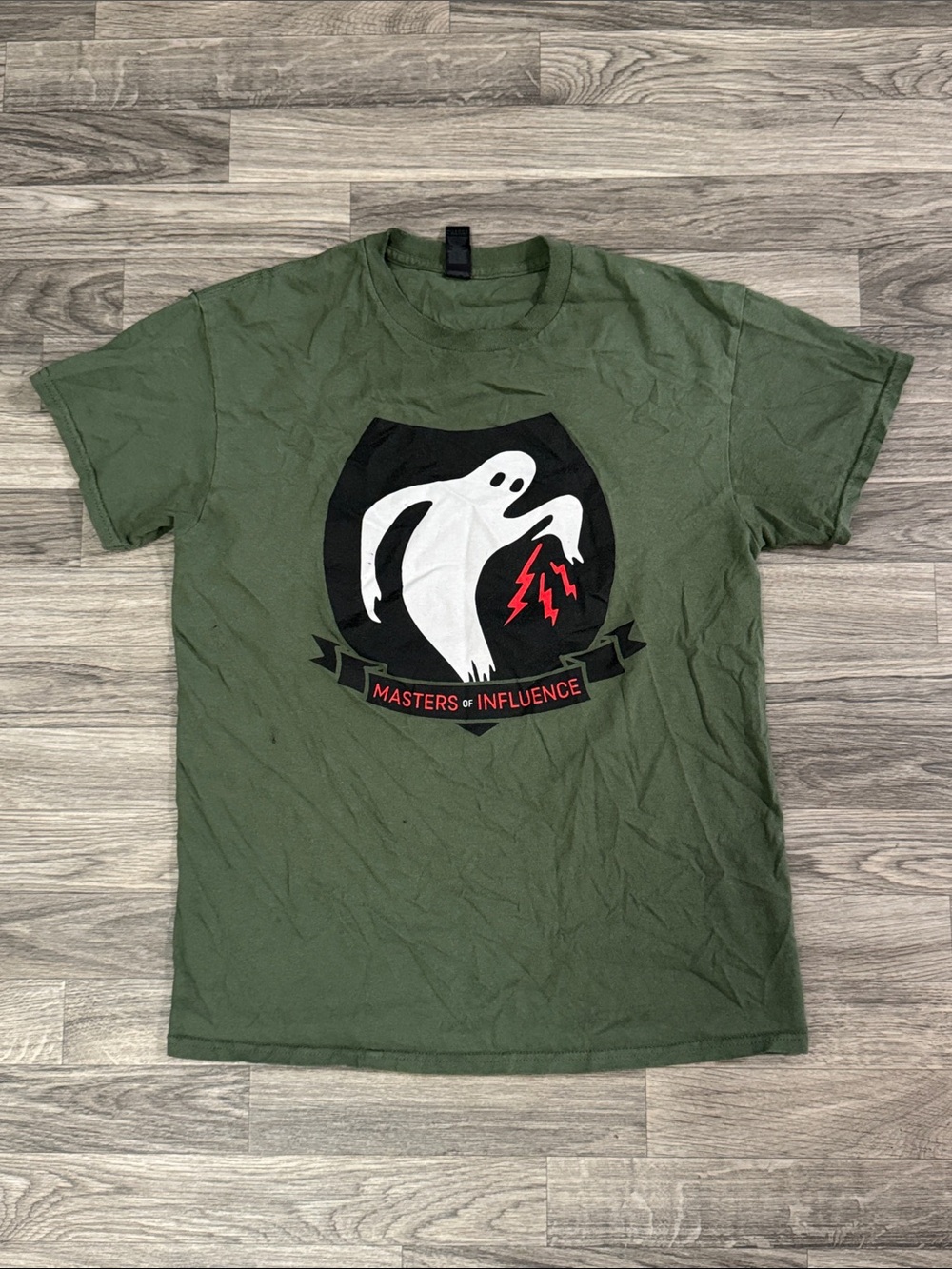 Army Airborne Psychological Operations reenlistment shirt sz M